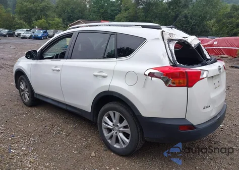 2014 Toyota Rav4 Limited z USA, uszkodzony, nr VIN 2T3DFREV2EW183221